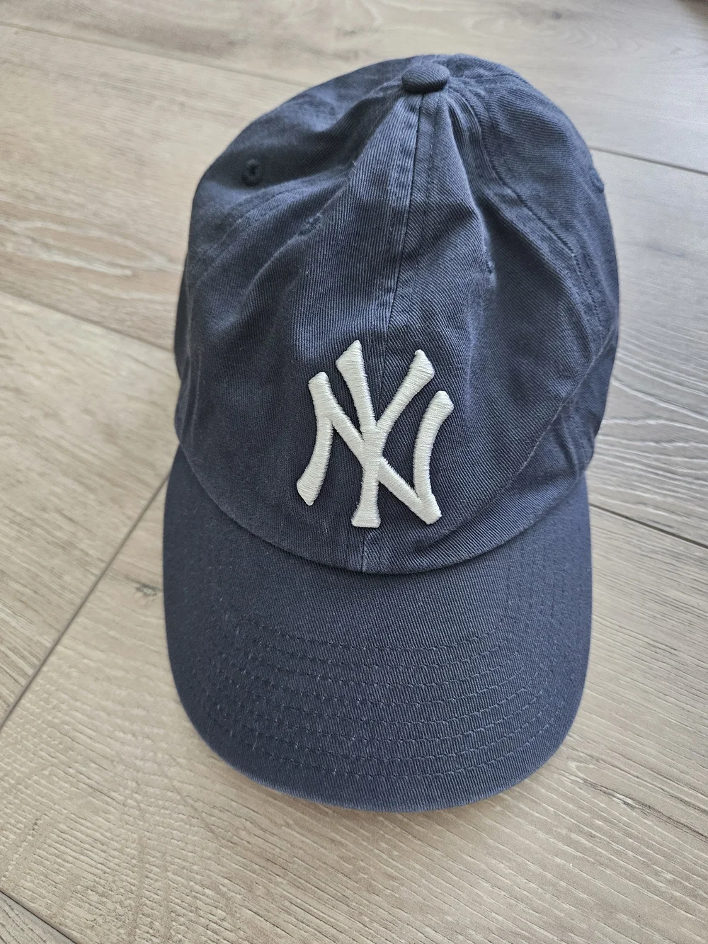 Womens 47 Brand Navy Baseball Cap with White Logo